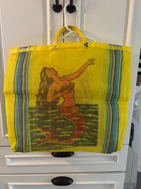 Handmade Mexican market bag